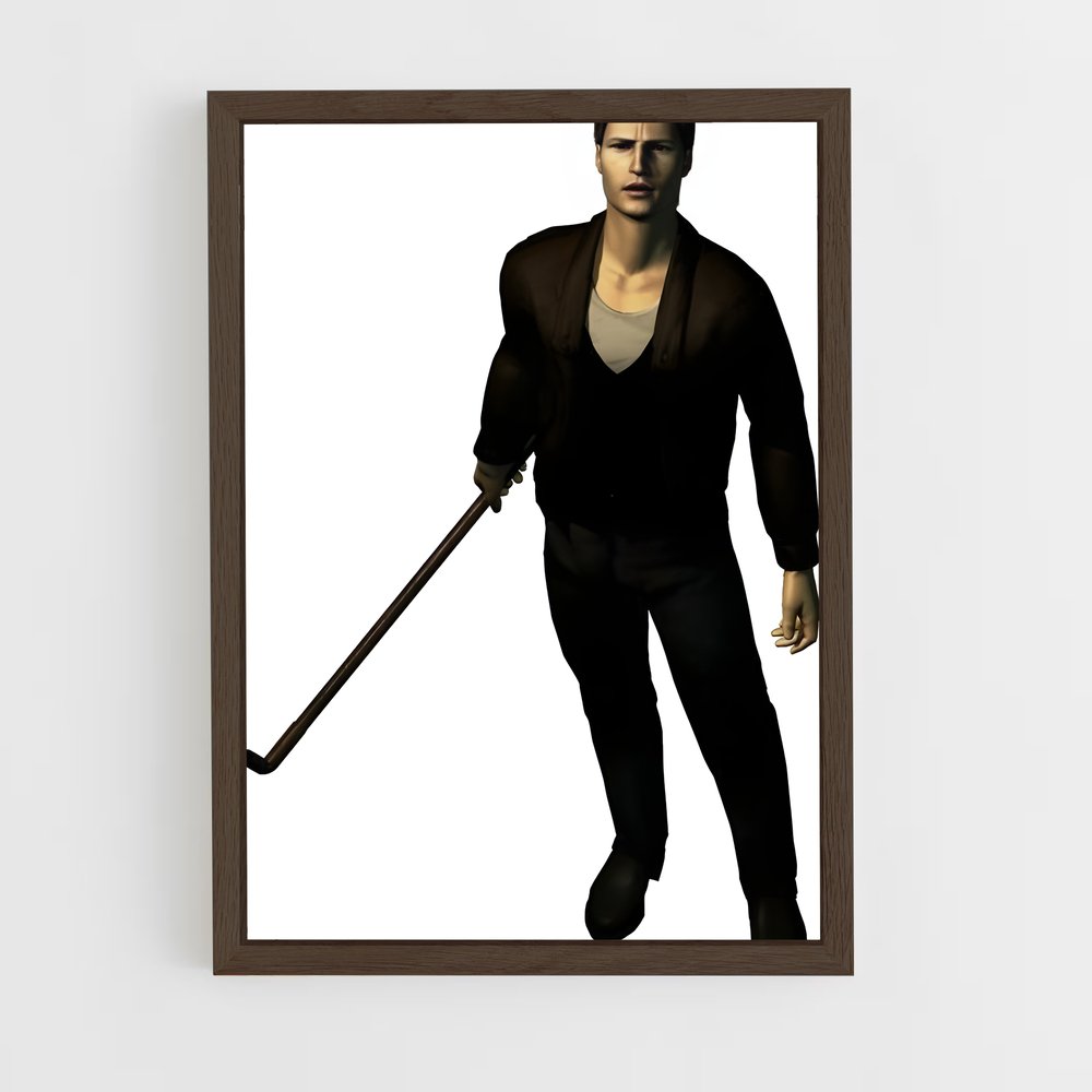 Poster Le Guerrier Égaré – affiche Silent hill (vue 5)